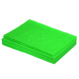 Unique Bargains Polyester Soft Home Handcrafts Project DIY Felt Fabric Sheets 24 Pcs - 1 of 4