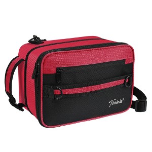 Tirrinia Expandable Insulated Lunch Bag for Women Men Kids, Leakproof Flat Lunch Cooler Tote with Shoulder Strap, Lunch Box for Work, School, Picnic - 1 of 4