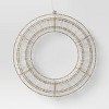 LED High Density Champagne Metal Wreath Christmas Novelty Silhouette Lights with White Color Light Bulb - Wondershop™ - 3 of 4