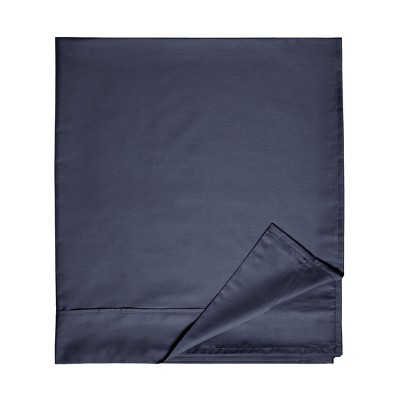 Pure 100% Cotton 400 Thread Count Flat Bed Sheet |Top Sheet Only| Sateen Weave Bedsheet by California Design Den
