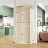 VYNXARIA Stylish 4-Door Storage Cabinet with Adjustable Shelves and Drawer - 2 of 4