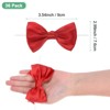 Unique Bargains Polyester Craft DIY Decorative Ribbon Twist Tie Bows 2.4x2.8" 36 Pcs - 3 of 4