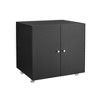 NicBex 2-Door File Cabinet with Lock Mobile Storage Cabinet Mobile Under Desk Storage Filing Cabinet for Home, Office - 3 of 4