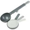 Hutzler Weigh & Measure Kitchen Scale and Measuring Cup Set, 4-Piece, 1/4 to 1 Cup Sizes - 4 of 4