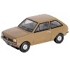 Ford Fiesta Mk1 RHD (Right Hand Drive) Nevada Beige 1/148 (N) Scale Diecast Model Car by Oxford Diecast - 2 of 4