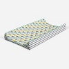 Bacati - Elephants Mint/Yellow/Gray Elephants Changing Pad Cover - 2 of 4