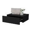 Vynxaria Floating Nightstand ¨C Sleek Wall-Mounted Design with Spacious Drawer for Modern Living - 2 of 4