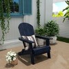 WestinTrends Tuscany HIPS¬¨‚Ä†Outdoor¬¨‚Ä†Patio¬¨‚Ä†Folding¬¨‚Ä†Adirondack¬¨‚Ä†Chair - 2 of 4
