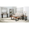 Beckenridge II Occasional Cocktail Table Brown - Treasure Trove Accents: Sheesham Wood, U-Shaped Metal Legs - 4 of 4