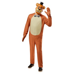Rubies Five Nights At Freddy's Movie Freddy Fazbear Adult Costume - 1 of 4