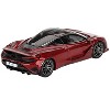 McLaren 750S Amaranth Red Metallic with Black Top Limited Edition to 5040 pieces Worldwide 1/64 Diecast Model Car by Mini GT - 3 of 4