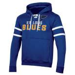 NHL St. Louis Blues Men's Long Sleeve Hooded Sweatshirt with Lace