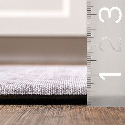 Light Gray Geometric Non-slip Synthetic Anti-fatigue Mat 20" x 42"