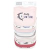 Hudson Baby Infant Girl Cotton Bibs, Girl Whale Shark, One Size - 2 of 4
