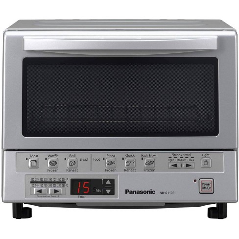 Panasonic FlashXpress Toaster Oven - 1300 W - 7.2 qt - Silver