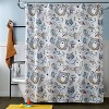Sketched Woodland Kids' Hooded Towel - SKL Home: Cotton Bath Towel, Forest Animals, Midweight, Machine Washable, 51"x23" - 4 of 4