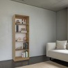 FURNIinspire Utility Storage Shelves 5 Shelf Standing Organizer Bookcase, Living Room Shelving Unit, Office Storage Shelf, Beige, 11.7"*24.7"*71.1" - 4 of 4