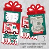 Big Dot of Happiness Christmas Delivery Drivers Appreciation - Thank You Mail Carriers Money and Gift Card Sleeves - Nifty Gifty Card Holders 8 Ct - 3 of 4