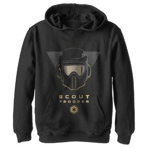 Boy's Star Wars Jedi: Fallen Order Scout Trooper Helmet Pull Over Hoodie - 1 of 3