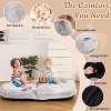 GustoWave Foldable Dog Bed, Multifunctional Bean Bag Chair Sofa for Adults - 3 of 4