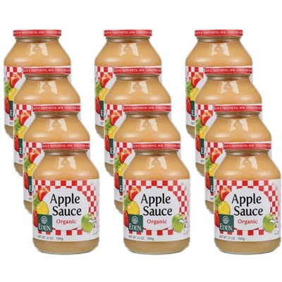 Eden Foods Organic Applesauce - Case of 12/25 oz