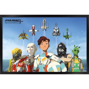 Trends International Star Wars: Resistance - Flight Framed Wall Poster Prints - 1 of 4