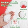 Aoibox Artificial Snow 300g Pack Dry Glitter Snowflake Powder for Christmas Village Craft Winter Scene Decoration No Water Needed - 2 of 4
