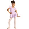 Girls Leotard Dress Danz N Motion 293 Madeline Sparkle Skirt Short SLeeve - 3 of 4