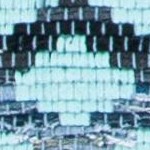 turquoise/blue/black