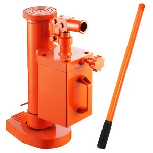 VEVOR Hydraulic Toe Jack, 5 Ton On Toe Toe Jack Lift, 10 Ton On Top Lift Capacity Machine Jack, 1.0-9.1 in Toe Height, Orange - 1 of 4