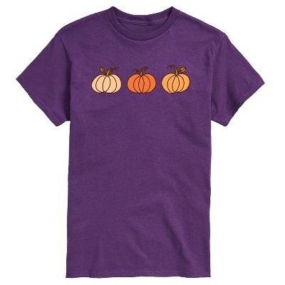 Men's - Instant Message - Pastel Pumpkins Short Sleeve Graphic T-Shirt