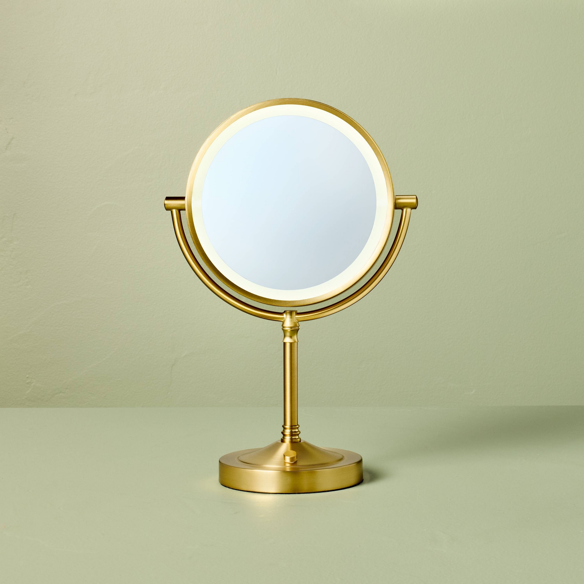 LED Vanity Mirror Brass - Hearth & Hand™ with Magnolia