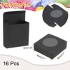 Unique Bargains Bakery Candy Jewelry Soap Display Kraft Mini Gift Boxes 16 Pcs - 2 of 4