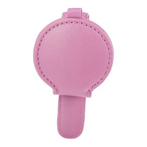 Unique Bargains PU leather Adsorption Car Visor Sunglasses Holder 1 Pc - 1 of 4
