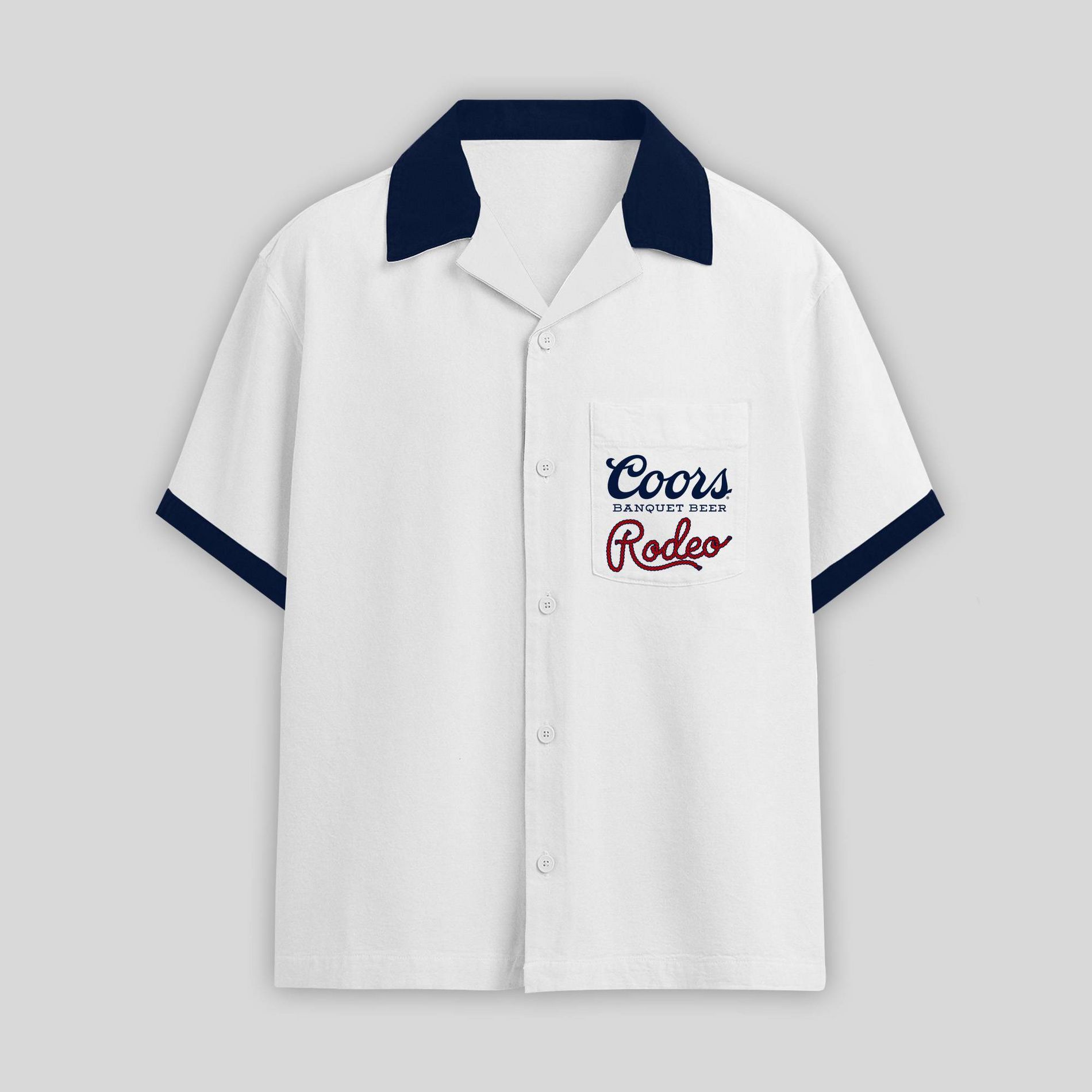 Men's Coors Rash Guard Top - White