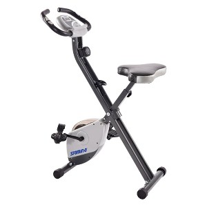Stamina Products Foldable Exercise Bike with Smart Workout App for Home Fitness, Stationary Cycling Bike with 250 Pound Weight Capacity - 1 of 4
