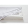 AFG Baby Furniture Fabric Contoured Changing Pad Cover in White - 3 of 4