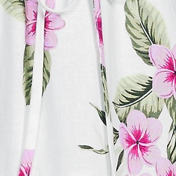 white/magenta plumeria