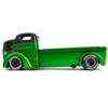 1947 Ford COE Flatbed Truck Green Met and Matt Black "Toyo Tires" with Extra Wheels "Just Trucks" 1/24 Diecast Model Car by Jada - 3 of 4