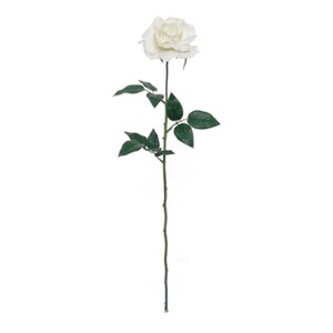 Floral Home 28" White Planters Rose - 12-Piece - 1 of 2