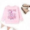 Long Live Country Girls Glitter - Youth Graphic Sweatshirt - 2 of 3