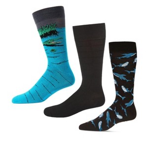 MeMoi Novelty Rayon Blend 3 Pair Pack Crew Socks - 1 of 1
