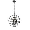Elegant Lighting Wallace 4 light Matte Black Pendant - 4 of 4