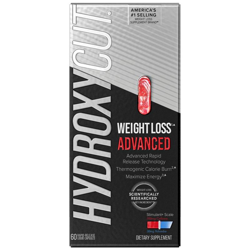 Hydroxycut Advanced Capsules - 60ct, 1 of 8