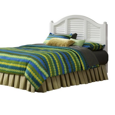 King Bermuda Headboard Off White - Homestyles: Mahogany, Curved Top, Fits California King