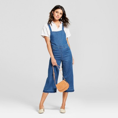wide leg overall jumpsuit