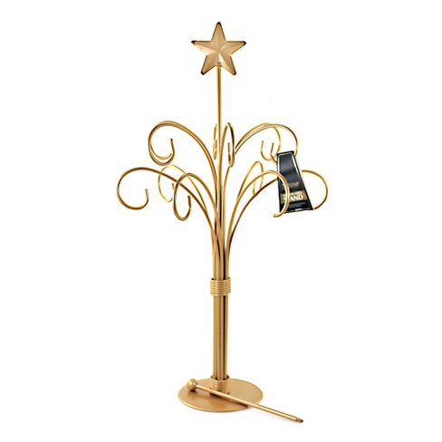 33 Gold Metal 12-Arm Cocktail Tree Stand