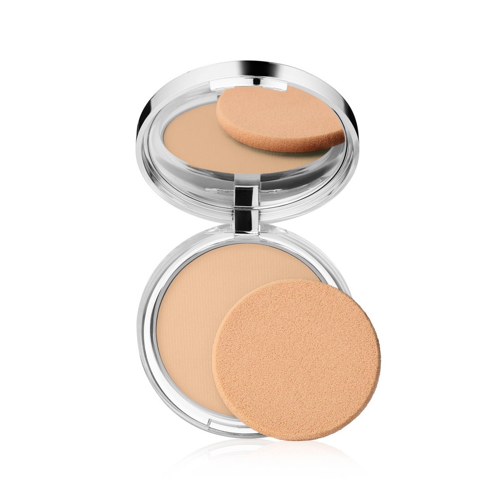Photos - Other Cosmetics Clinique Stay-Matte Sheer Pressed Powder Foundation - Stay Golden - 0.27oz 