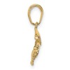 Black Bow Jewelry 14k Yellow Gold Mother and Baby Humpback Whale Pendant - 2 of 4