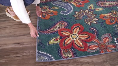 Alliance Multicolor Geometric Synthetic Tufted Small Rug